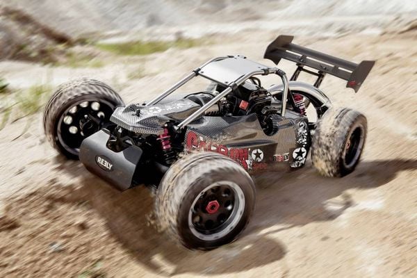 Produktbild: Reely Carbon Fighter III Limited-Edition 1:6 RC Modellauto Benzin Buggy Heckantrieb (2WD) RtR 2,4 GHz Limitiert