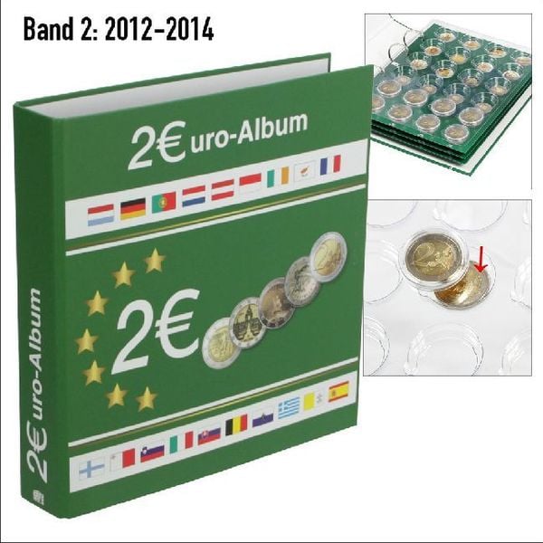 Produktbild: 2 Euro-Album..2