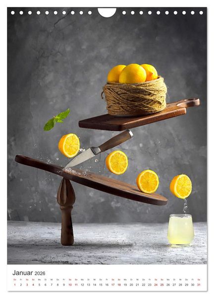 Produktbild: Kreative Drinks - erfrischend, schokoladig und fruchtig. (Wandkalender 2026 DIN A4 hoch), CALVENDO Monatskalender