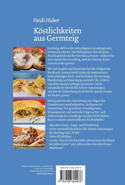 Produktbild: K&ouml;stlichkeiten aus Germteig
