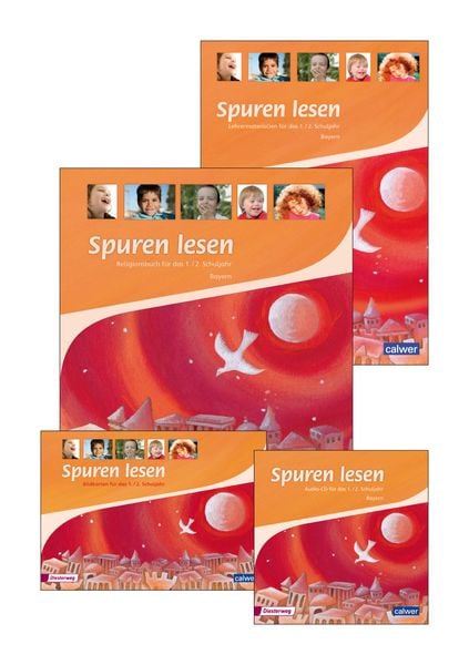 Produktbild: Kombi-Paket: SpurenLesen 1/2 - Ausgabe 2015 f&uuml;r die Grundschulen in Bayern