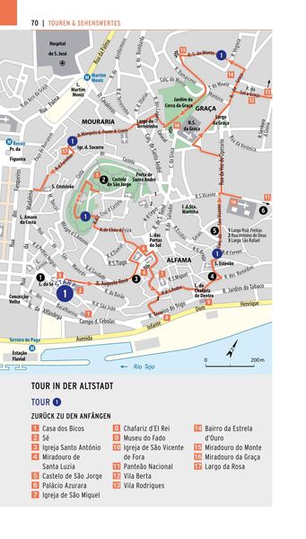 Produktbild: POLYGLOTT on tour Reisef&uuml;hrer Lissabon