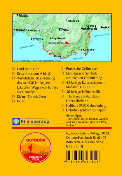 Produktbild: Türkei: Lykischer Weg von Fethiye nach Antalya