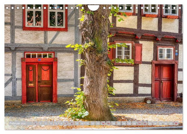 Produktbild: Quedlinburg - 1000 Jahre Geschichte im Harz (Wandkalender 2026 DIN A4 quer), CALVENDO Monatskalender