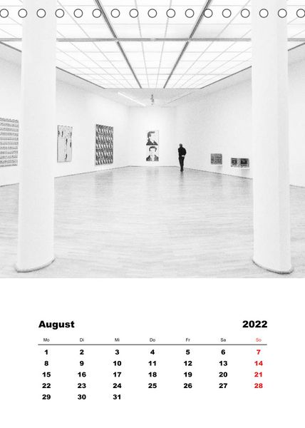Produktbild: Minimalistische Architektur (Tischkalender 2022 DIN A5 hoch)