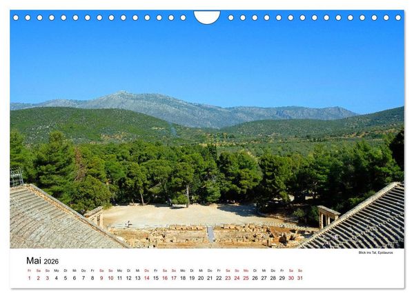 Produktbild: Reise nach Athen (Wandkalender 2026 DIN A4 quer), CALVENDO Monatskalender