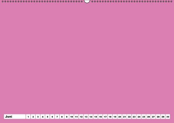 Produktbild: Bunter Bastelkalender f&uuml;r M&auml;dchen (Wandkalender immerw&auml;hrend DIN A2 quer)