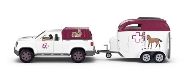Produktbild: schleich&reg; 42704 Mobile Tier&auml;rztin mit Anh&auml;nger