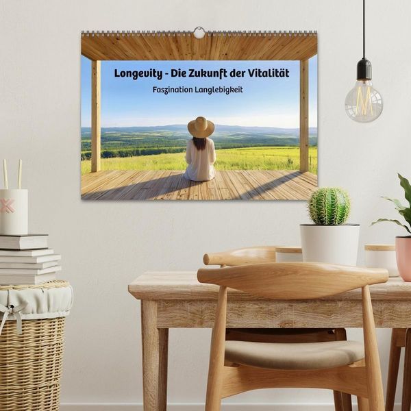 Produktbild: Longevity - Die Zukunft der Vitalit&auml;t (Wandkalender 2027 DIN A3 quer), CALVENDO Monatskalender