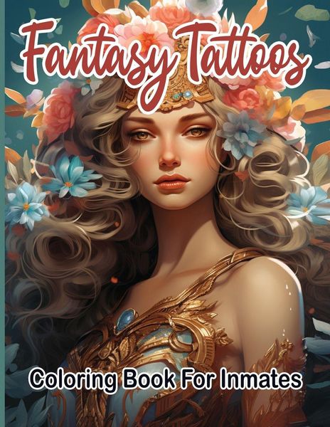 Produktbild: Fantasy Tattoos Coloring Book for Inmates
