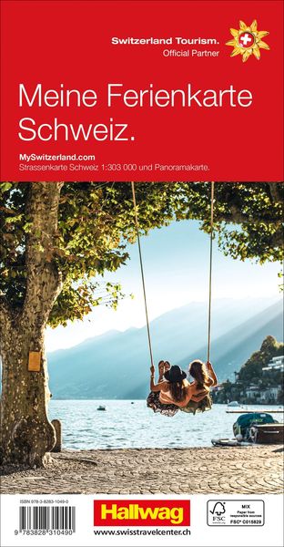 Produktbild: Schweiz Meine Ferienkarte Strassenkarte 1:303 000 LZ-2027