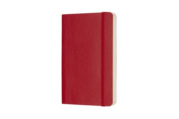 Produktbild: Moleskine Notizbuch P/a6, Punktraster, Soft Cover, Scharlachrot