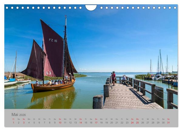 Produktbild: Ostsee, Fischland-Dar&szlig; (Wandkalender 2026 DIN A4 quer), CALVENDO Monatskalender