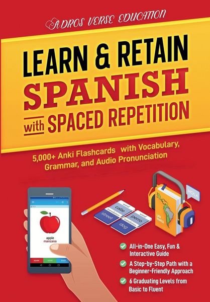 Produktbild: Learn & Retain Spanish with Spaced Repetition