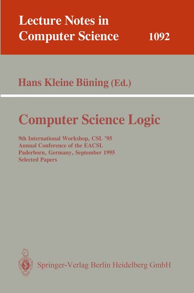 Produktbild: Computer Science Logic