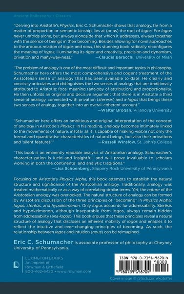 Produktbild: Aristotle on the Nature of Analogy