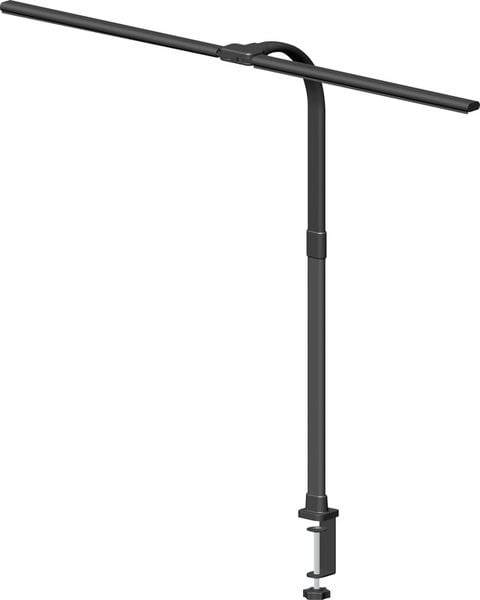 Produktbild: HANSA Bildschirmleuchte mit Doppelkopf LED Nova, schwarz