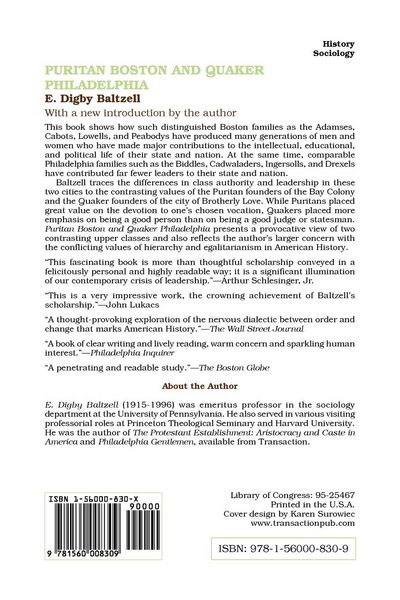 Produktbild: Puritan Boston and Quaker Philadelphia