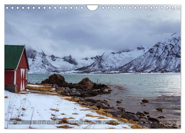 Produktbild: Lofoten - From Dusk Till Dawn (Wandkalender 2026 DIN A4 quer), CALVENDO Monatskalender
