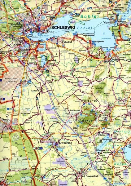 Produktbild: Fahrradkarte Flensburg, Schleswig