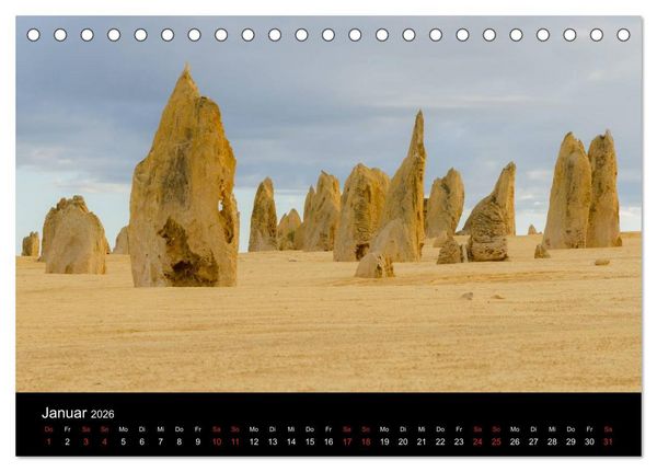 Produktbild: Australien - Der Westen (Tischkalender 2026 DIN A5 quer), CALVENDO Monatskalender