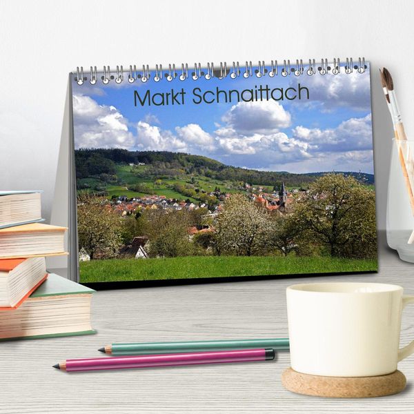 Produktbild: Markt Schnaittach (Tischkalender 2026 DIN A5 quer), CALVENDO Monatskalender