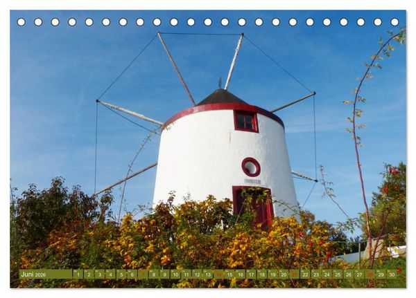 Produktbild: Gifhorn - Kleine Reise durch die Welt der M&uuml;hlen (Tischkalender 2026 DIN A5 quer), CALVENDO Monatskalender
