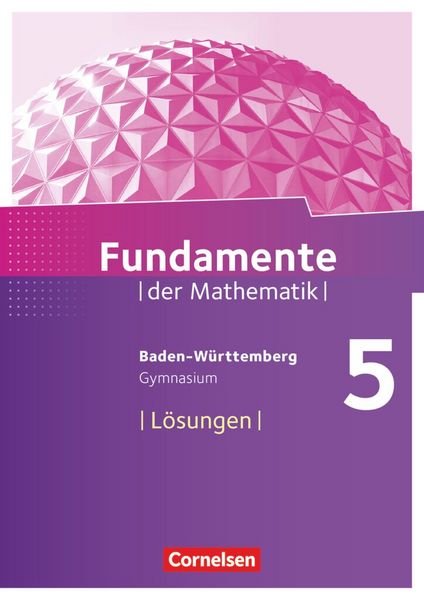 Produktbild: Fundamente der Mathematik - Baden-W&uuml;rttemberg ab 2015 - 5. Schuljahr
