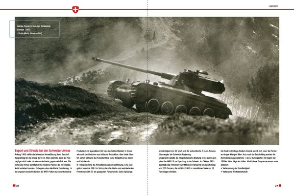 Produktbild: Panzerfahrzeuge der Schweizer Armee