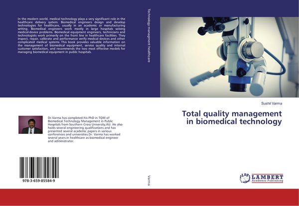 Produktbild: Total quality management in biomedical technology