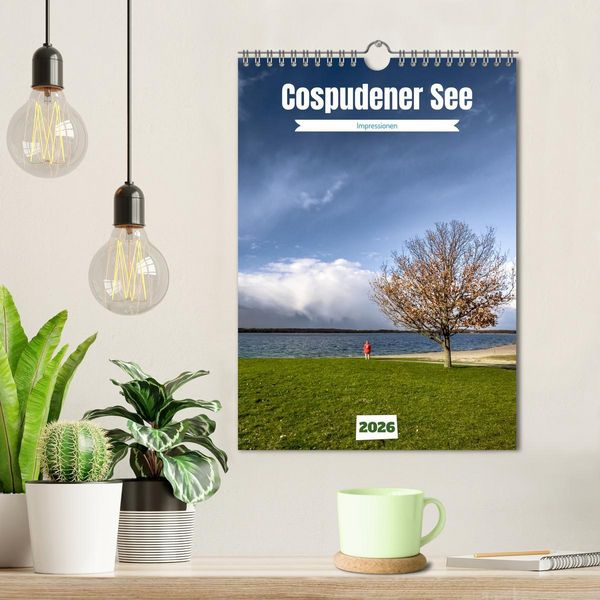 Produktbild: Cospudener See (Wandkalender 2026 DIN A4 hoch), CALVENDO Monatskalender