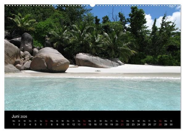Produktbild: Seychellen (Wandkalender 2026 DIN A2 quer), CALVENDO Monatskalender