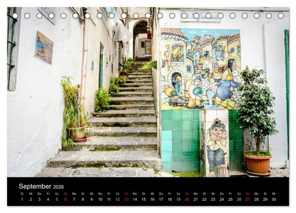 Produktbild: Vietri sul Mare an der Amalfik&uuml;ste (Tischkalender 2026 DIN A5 quer), CALVENDO Monatskalender