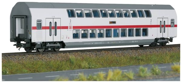 TRIX H0 23254 H0 Doppelstockwagen IC2 der DB-AG DBpza 682.2, 2.Klasse, Wagen-Ordnungsnummer 4