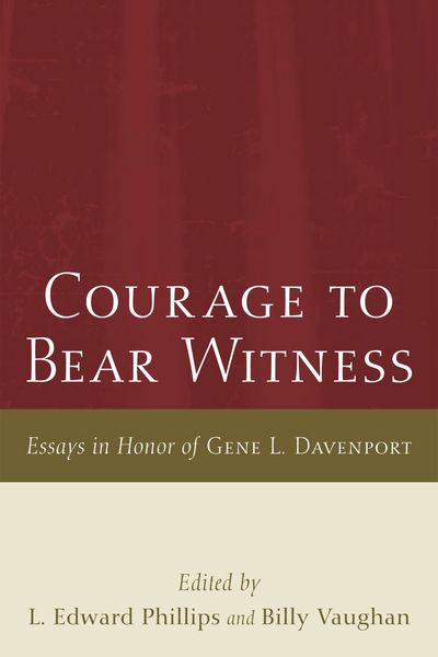 Produktbild: Courage to Bear Witness