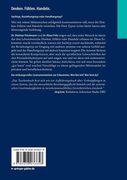 Produktbild: Denken. F&uuml;hlen. Handeln.
