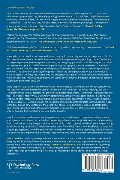 Produktbild: Teaching Psychology Online