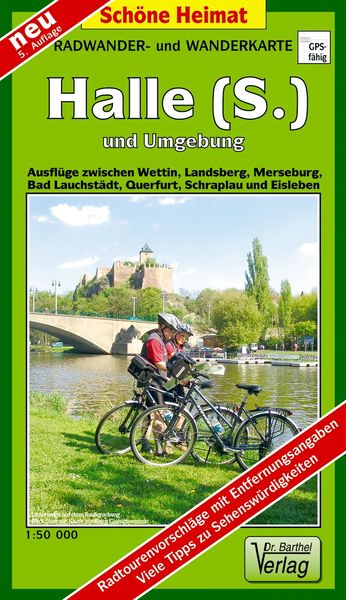 Produktbild: Radwander- und Wanderkarte Halle (Saale) und Umgebung 1 : 50 000