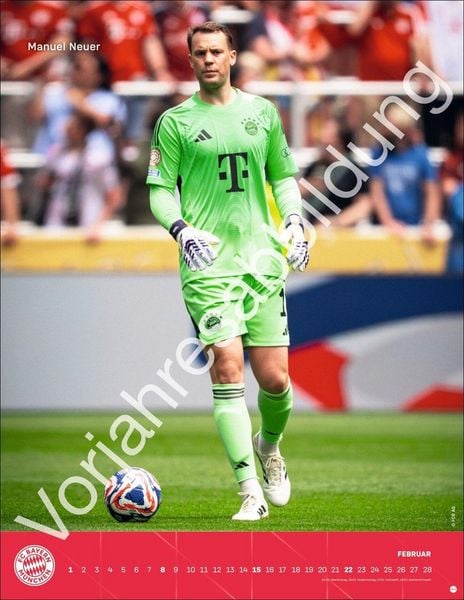 Produktbild: FC Bayern M&uuml;nchen Posterkalender 2027