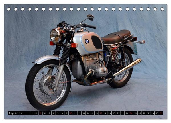 Produktbild: BMW R 60/5 (Tischkalender 2025 DIN A5 quer), CALVENDO Monatskalender