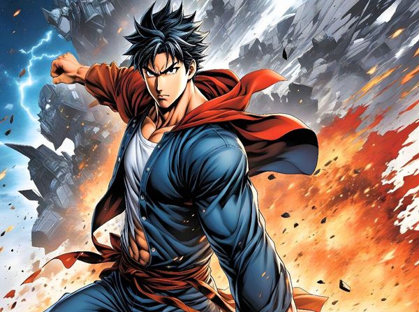 Produktbild: CALVENDO Puzzle Manga Superheld Takao Fushimi - Der Schattenkrieger | 2000 Teile Lege-Gr&ouml;&szlig;e 90x67cm Foto-Puzzle f&uuml;r gl&uuml;ckliche Stunden