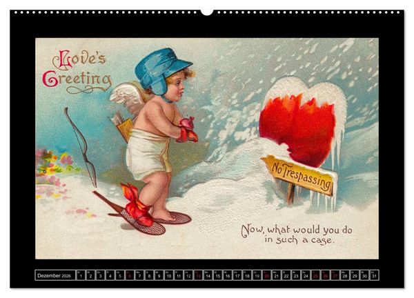 Produktbild: Liebesboten (Wandkalender 2026 DIN A2 quer), CALVENDO Monatskalender