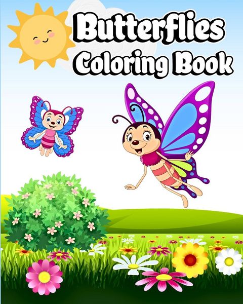 Produktbild: Butterflies Coloring Book