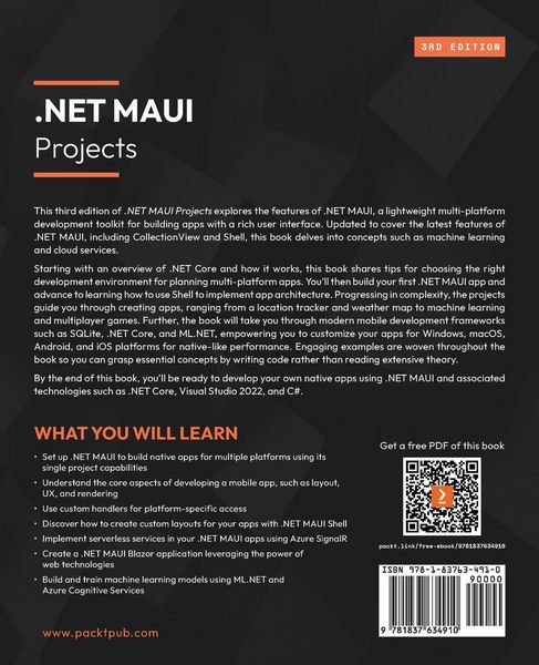 Produktbild: .NET MAUI Projects - Third Edition