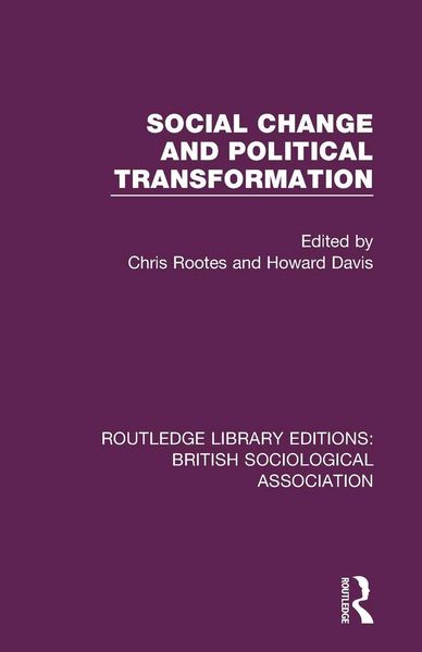 Produktbild: Social Change and Political Transformation