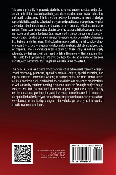 Produktbild: Applied Single Subjects Research for School Psychologists and Educators