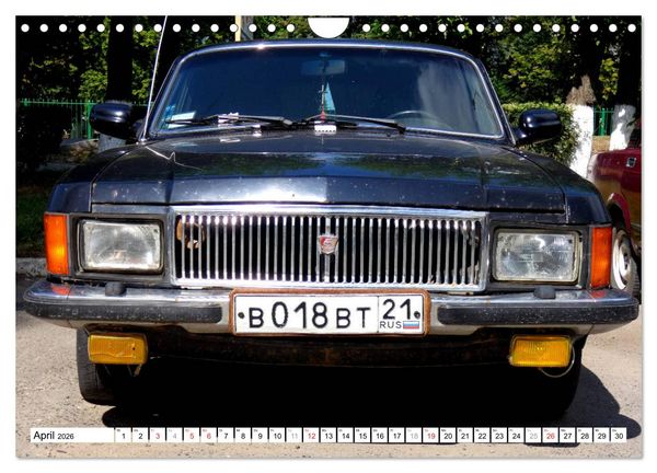 Produktbild: Sowjet-Mobile - Oldtimer der UdSSR (Wandkalender 2026 DIN A4 quer), CALVENDO Monatskalender