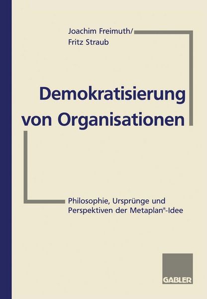 Produktbild: Demokratisierung von Organisationen
