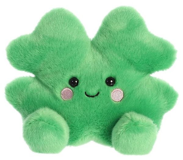 Produktbild: Aurora 77226 - Palm Pals Kleeblatt Chance Clover, Pl&uuml;schfigur, 13 cm