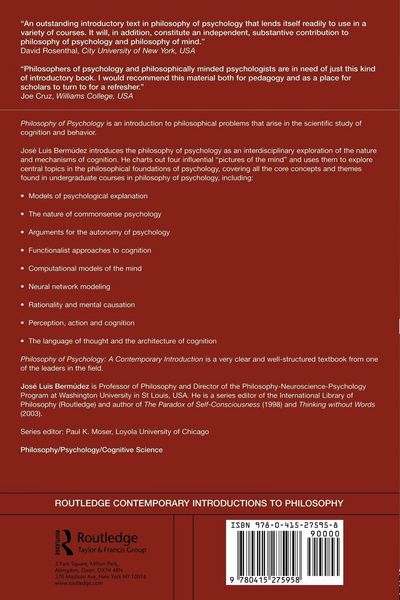Produktbild: Philosophy of Psychology